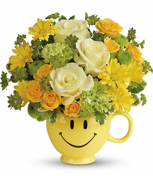 YOU MAKE ME SMILE T600-1A BY TELEFLORA