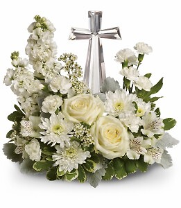 DIVINE PEACE BOUQUET * CRYSTAL CROSS