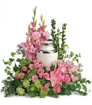 SACRED SOLACE CREMATION TRIBUTE T280-4A URN ARRANGEMENT