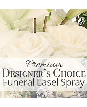 Designers Choice PREMIUM FUNERAL EASEL SPRAY