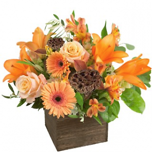 ORANGE FUSION AUTUMN BOUQUET