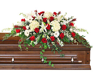 PEACE ALWAYS Casket Flowers             FSN