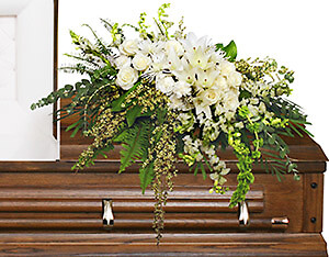 GARDEN ELEGANCE CASKET SPRAY        FSN